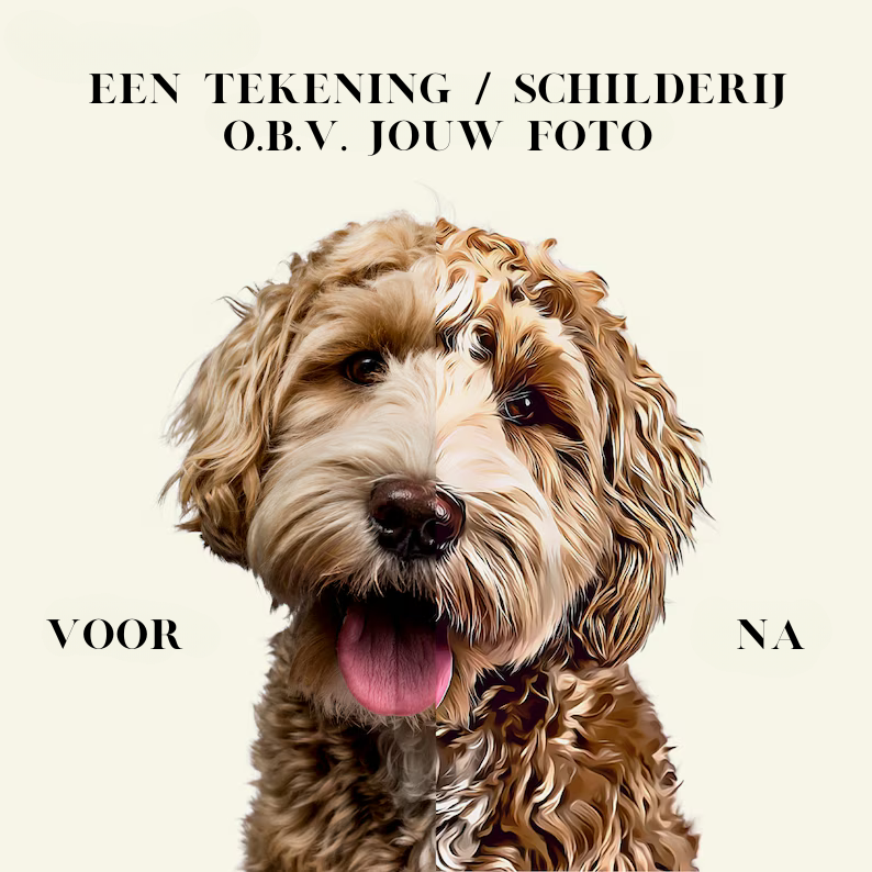 Huisdier Mok Hond - Gepersonaliseerde Foto en Naam