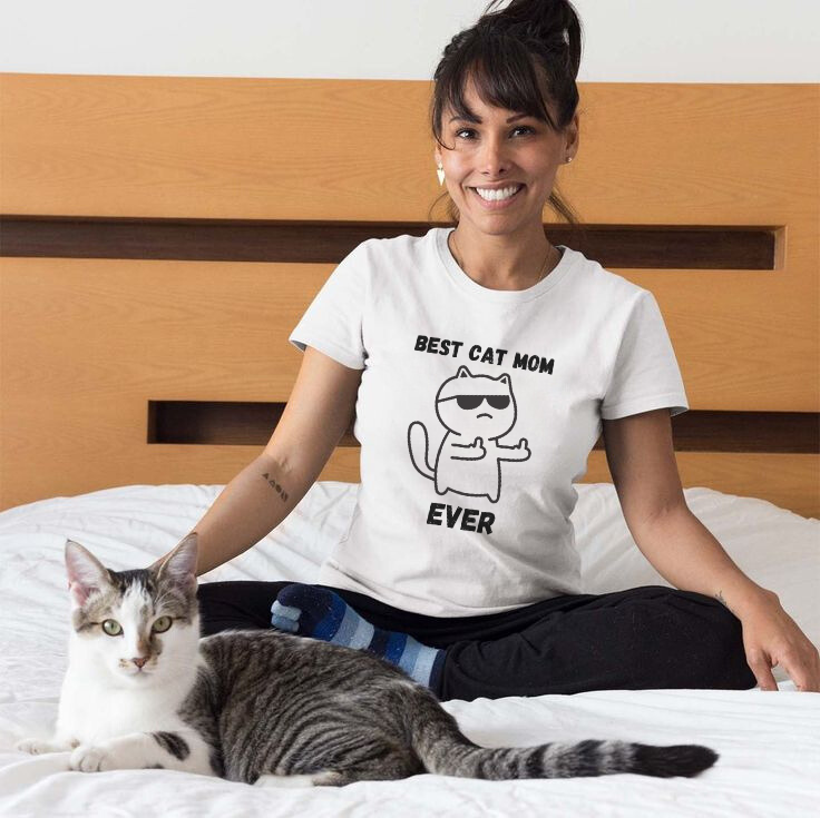 Best Cat Mom Ever Shirt