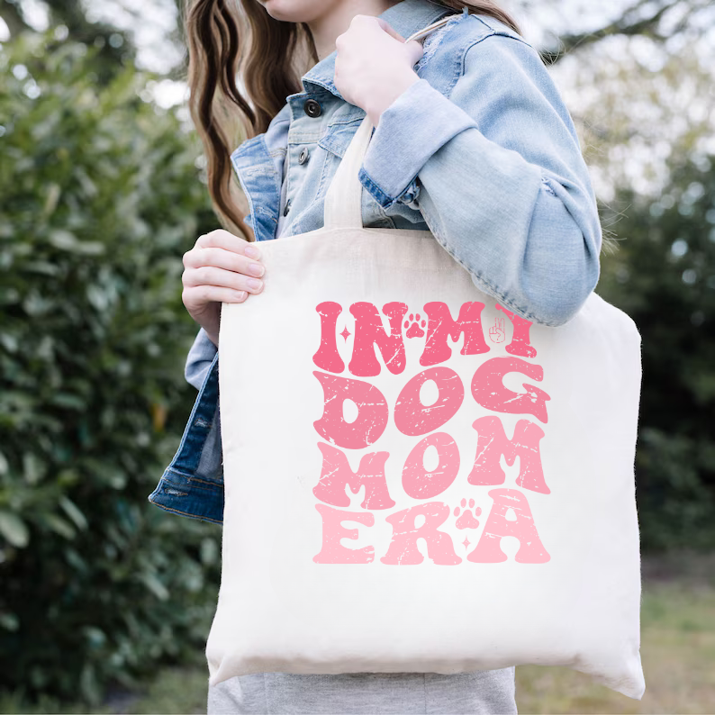 Dog Mom Era Tote Bag